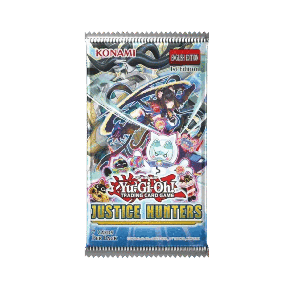 Yu-Gi-Oh! Justice Hunters Booster Pack — 1st Edition