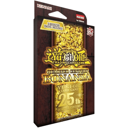 Yu-Gi-Oh! Quarter Century Bonanza — 3-Pack Booster Tuck Box